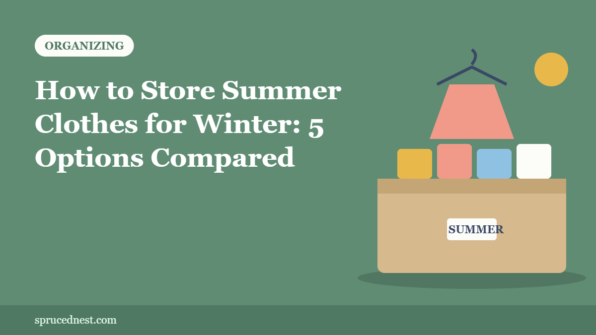 How to store summer clothes for winter